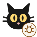 Steely with a bug status badge