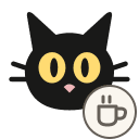 Steely with a coffee status badge